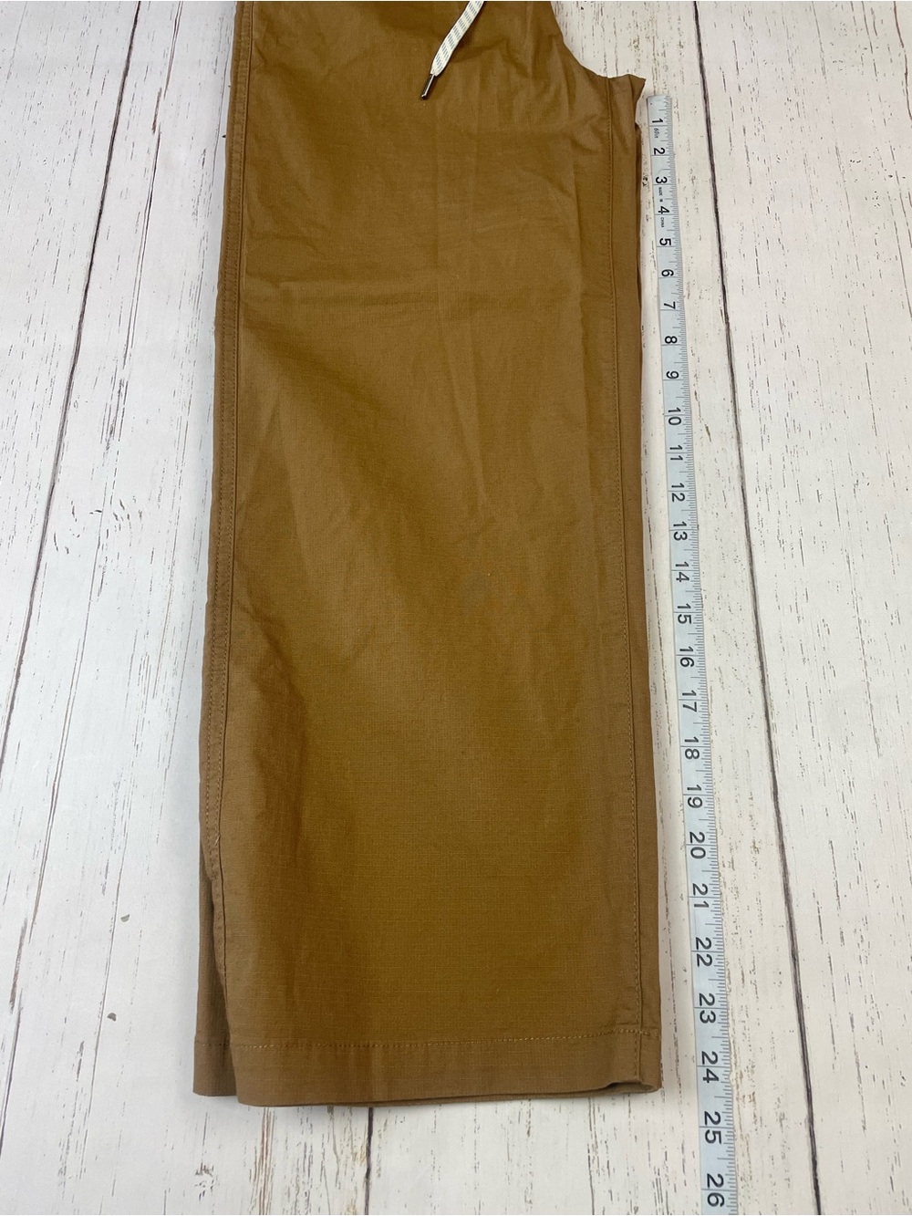 Vuori Women’s Ripstop WideLeg Pants *Tobacco *Organic Cotton - Picture 5 of 16